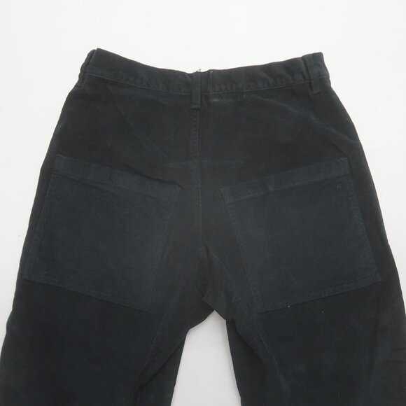 Nili Lotan Shon Pants in Jet Black Corduroy Size 00 - Picture 6 of 11